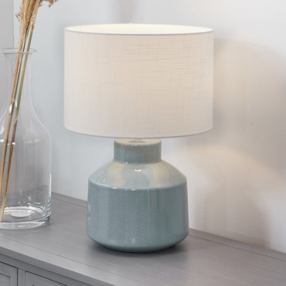 Nora Crackle Effect Table Lamp - image 1