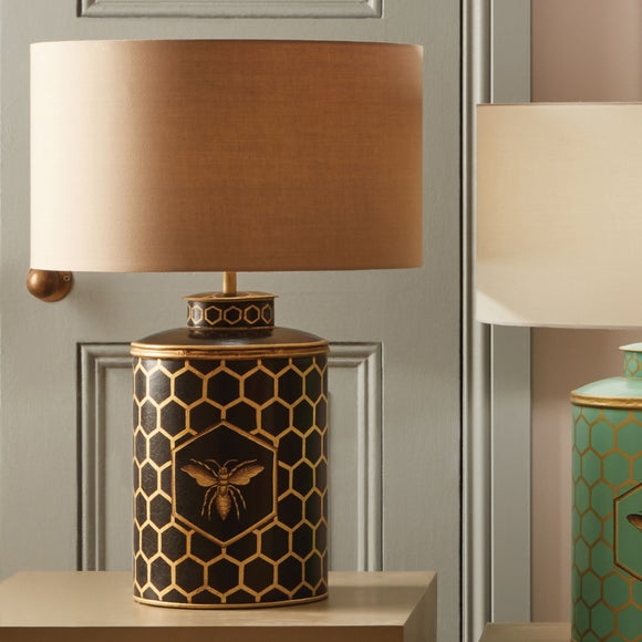 Pacific Lifestyle Honeycomb Table Lamp Black - image 1