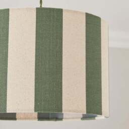 Beatrice Stripe Drum Lamp Shade - thumbnail 3