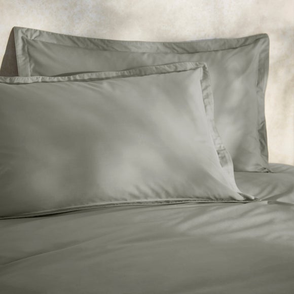 100% Egyptian Cotton 220 Thread Count Oxford Pillowcase - image 1