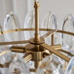 Eve 6 Light Adjustable Chandelier - thumbnail 4