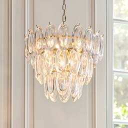 Eve 6 Light Adjustable Chandelier - thumbnail 1