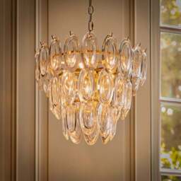 Eve 6 Light Adjustable Chandelier - thumbnail 2