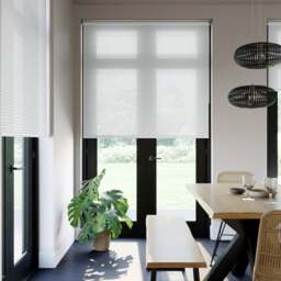 Barwell Horizontal Stripe Sheer Made to Measure Roller Blind - thumbnail 1