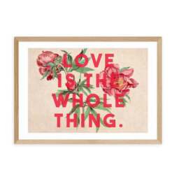 East End Prints Love Is The Whole Thing II Print - thumbnail 2
