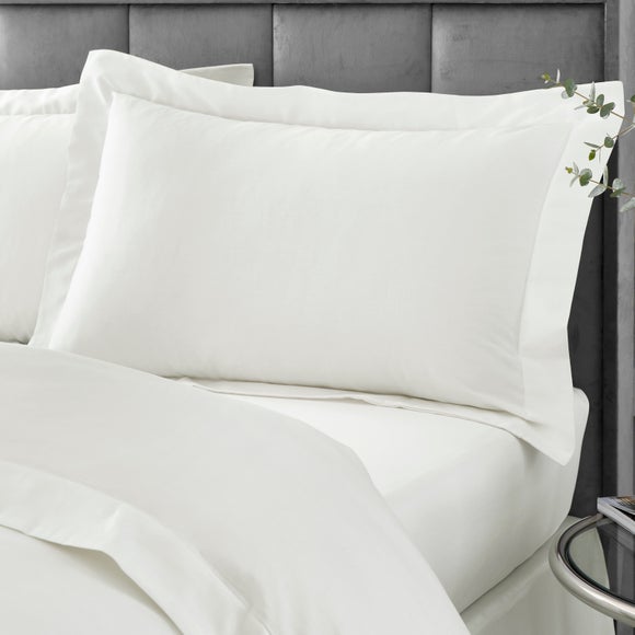 Hotel 230 Thread Count 100% Cotton Sateen Oxford Pillowcase - image 1