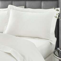 Hotel 230 Thread Count 100% Cotton Sateen Oxford Pillowcase