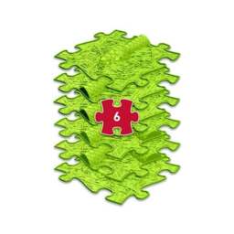 Muffik Snake Orthopaedic Sensory Play Mat Set of 6 - thumbnail 4