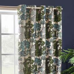 Woodlands Eyelet Curtains - thumbnail 1