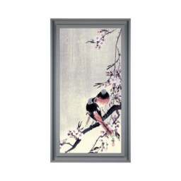 The Art Group Premium Edit Redstart on Cherry Branch Framed Print - thumbnail 2