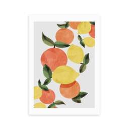 East End Prints Oranges And Lemons Print by Dan Hobday - thumbnail 2
