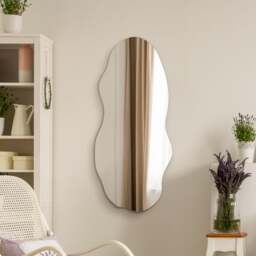 Lacuna Frameless Pond Full Length Wall Mirror - thumbnail 1