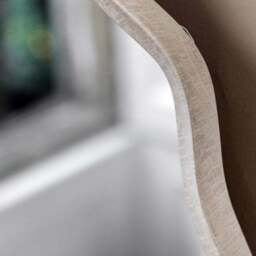 Cedar and Sage Seabrook Wave Round Wall Mirror - thumbnail 4