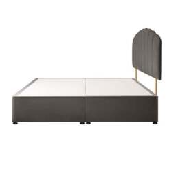 Silentnight Divan Bed With Velvet Merlin Headboard and 800 Pocket Sprung Mattress - thumbnail 3
