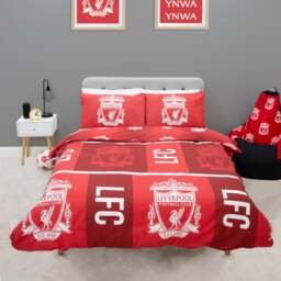 Liverpool Crunch Quilt Cover and Pillowcase Set - thumbnail 1