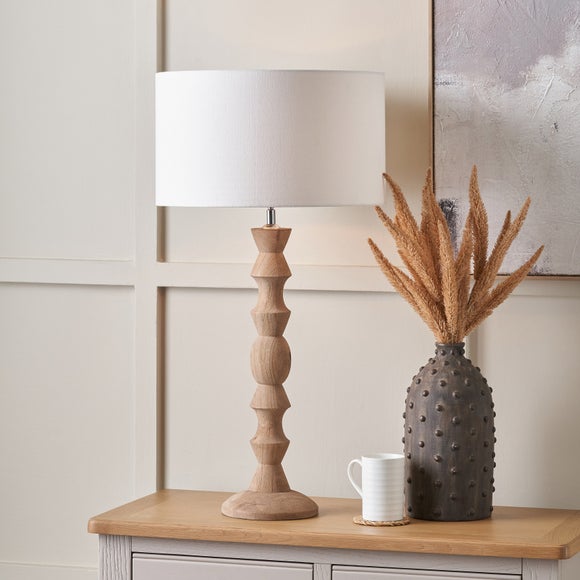 Pacific Lifestyle Ayra Boho Henry Bobbled Table Lamp - image 1