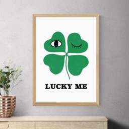 East End Prints Lucky Me by Kid of the Village - thumbnail 1