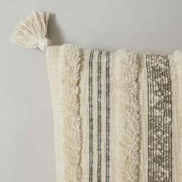 Samara Striped Cushion Natural - thumbnail 6