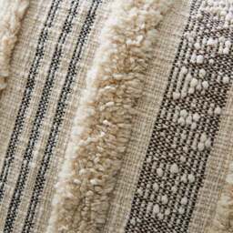 Samara Striped Cushion Natural - thumbnail 2