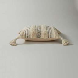 Samara Striped Cushion Natural - thumbnail 5
