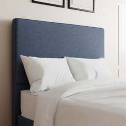Luxury Linen Plain Headboard - thumbnail 1
