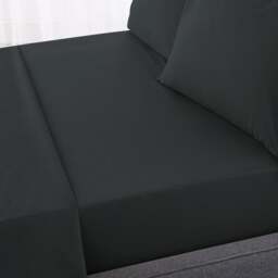 Hotel 230 Thread Count Percale 100% Cotton Fitted Sheet - thumbnail 1