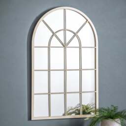 Grafton Arched Window Wall Mirror - thumbnail 1