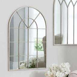 Grafton Arched Window Wall Mirror - thumbnail 4