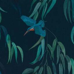 Kingfisher Blackout Roller Blind - thumbnail 2