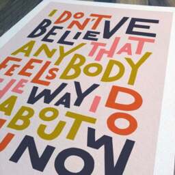 Sketchbook Design Wonderwall Feels The Way I Do Framed Print - thumbnail 2