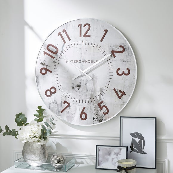 Relaxed Abstract Textured Wall Clock - image 1