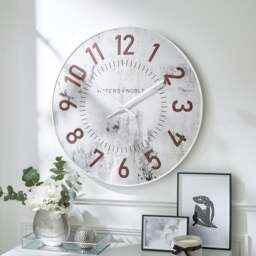 Relaxed Abstract Textured Wall Clock - thumbnail 1