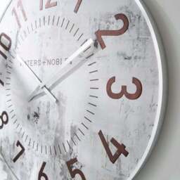 Relaxed Abstract Textured Wall Clock - thumbnail 2