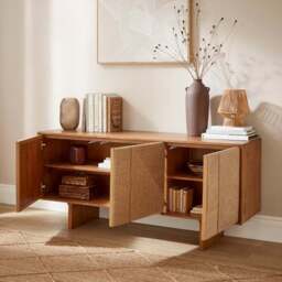 Nancy Extra Wide Sideboard, Mango Wood - thumbnail 2