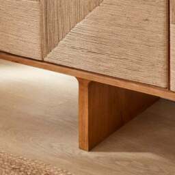 Nancy Extra Wide Sideboard, Mango Wood - thumbnail 4