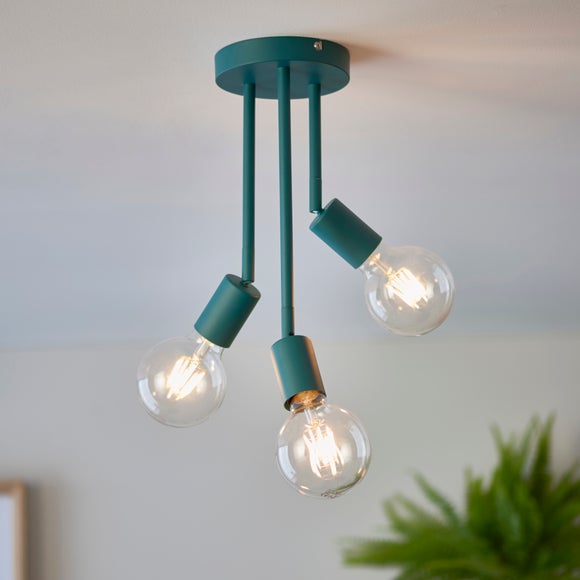 Koppla 3 Light Semi Flush Ceiling Light - image 1