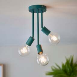 Koppla 3 Light Semi Flush Ceiling Light - thumbnail 1