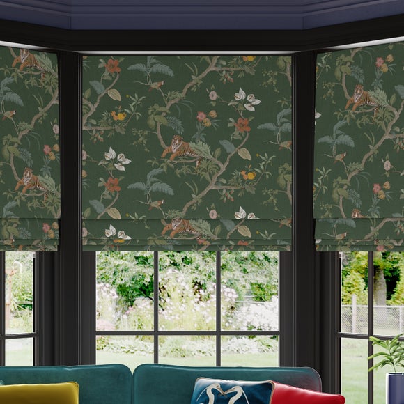 Maximalist Bengal Made to Measure Roman Blind - image 1