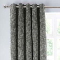 Everson Boucle Eyelet Curtains - thumbnail 1