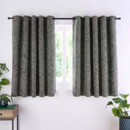 Everson Boucle Eyelet Curtains - thumbnail 5