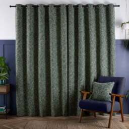 Everson Boucle Eyelet Curtains - thumbnail 4