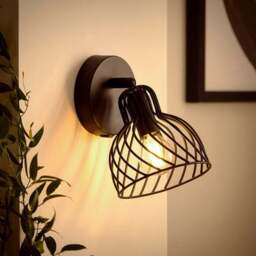 Austin Industrial Adjustable Mushroom Wall Light - thumbnail 2
