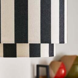 Beatrice Stripe Two Tier Lamp Shade - thumbnail 3