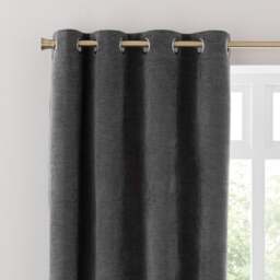 Genoa Chenille Blackout Eyelet Curtains - thumbnail 1