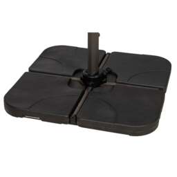 Water Fillable Cross Stand Cantilever Quarter Parasol Base - thumbnail 1