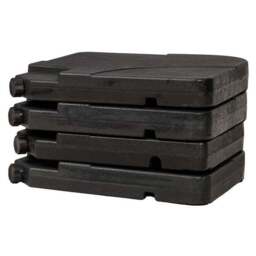 Water Fillable Cross Stand Cantilever Quarter Parasol Base - thumbnail 4