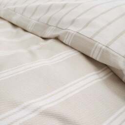 Bianca Ashford Stripe 100% Cotton Reversible Duvet Cover & Pillowcase Set - thumbnail 5