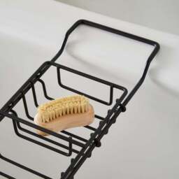 Essentials Black Bath Rack - thumbnail 2