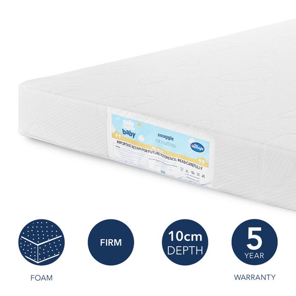 Safe Nights Snuggle Breathable Cot Mattress - image 1