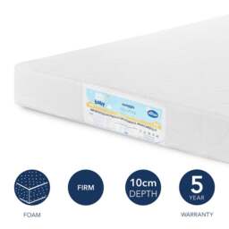 Safe Nights Snuggle Breathable Cot Mattress - thumbnail 1